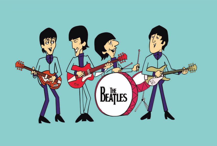 Legacy of the Fab Four Wall Canvas