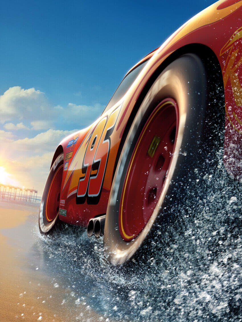 Racing in the Surf Wall Art Hanging