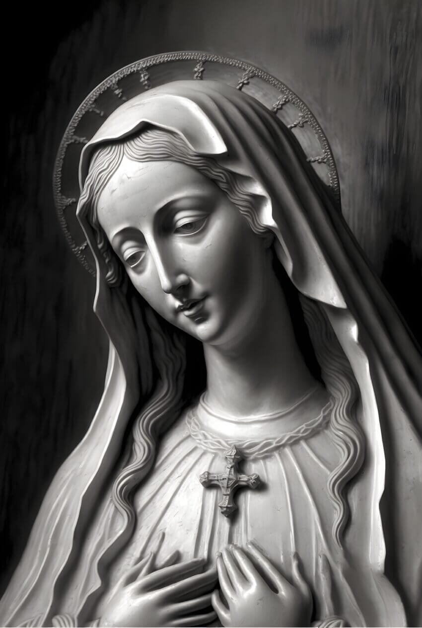 Serene Grace Christianity Wall Art Print