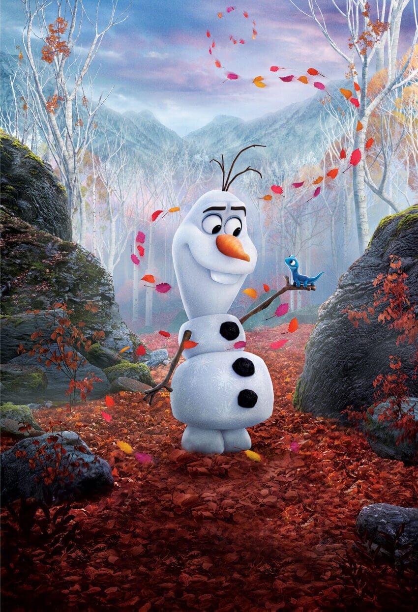 Fall Fun with Olaf Wallpaper Mural