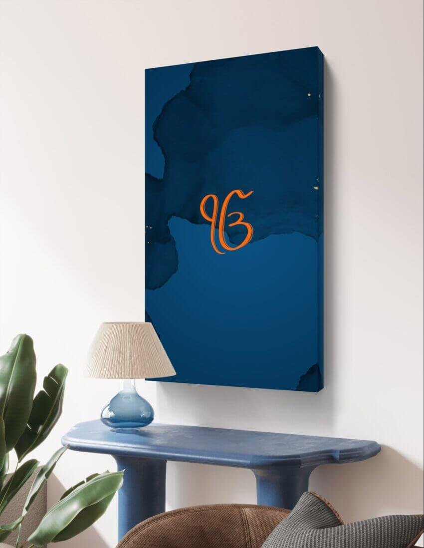 Ek Onkar: The Eternal Essence of Unity and Oneness Wall Mural - Image 2