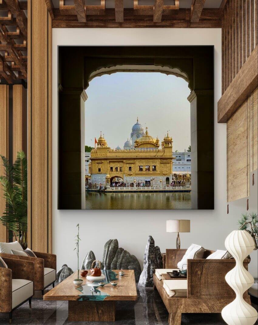 A Window to Timeless Devotion Wall Canvas - Image 2