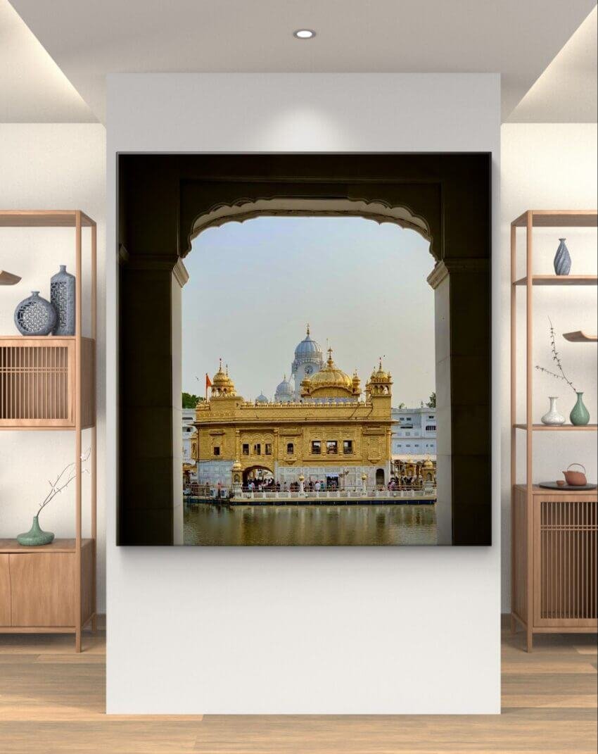 A Window to Timeless Devotion Wall Canvas - Image 3