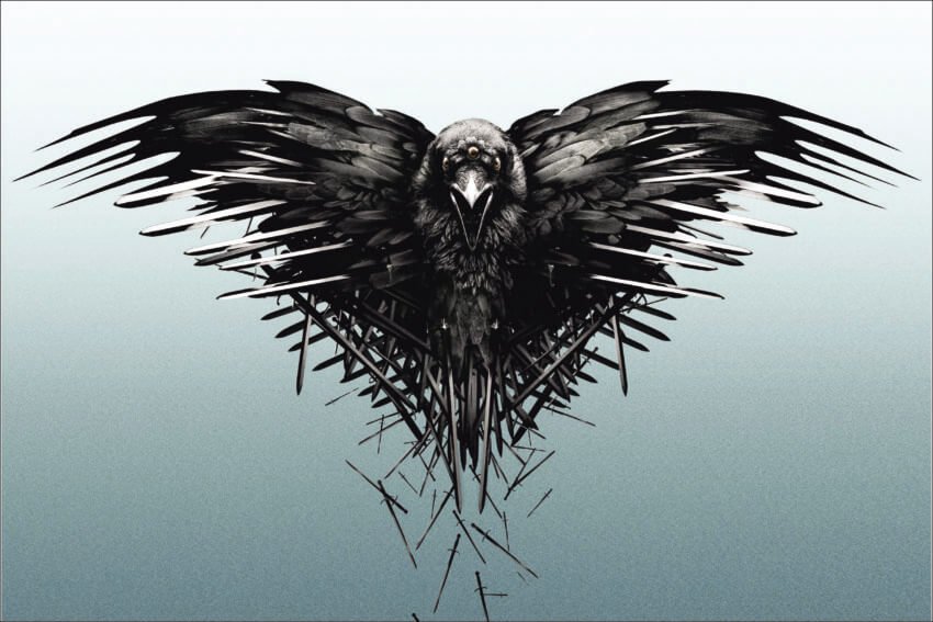 Three-Eyed Raven - Dark Surrealism Wall Art Print