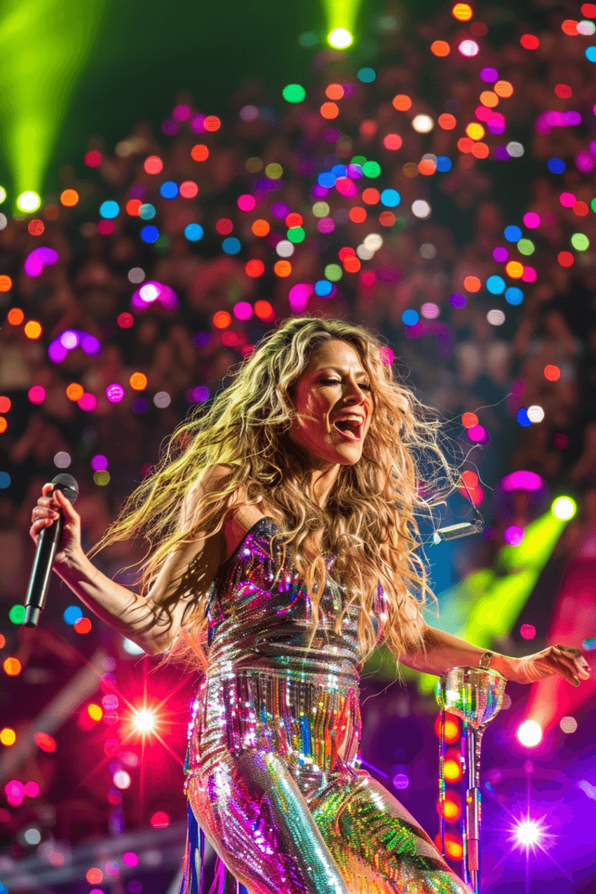 Shakira's Spark Wall Art Hanging