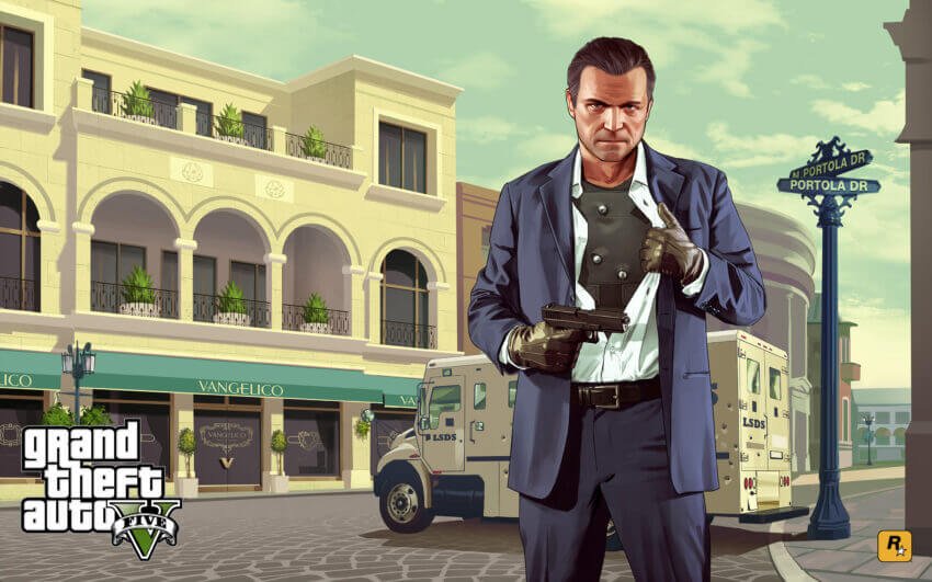 Michael's Heist Prep Wall Mural