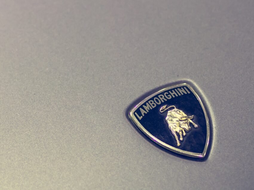 Bull's Pride: Lamborghini Emblem Wall Mural
