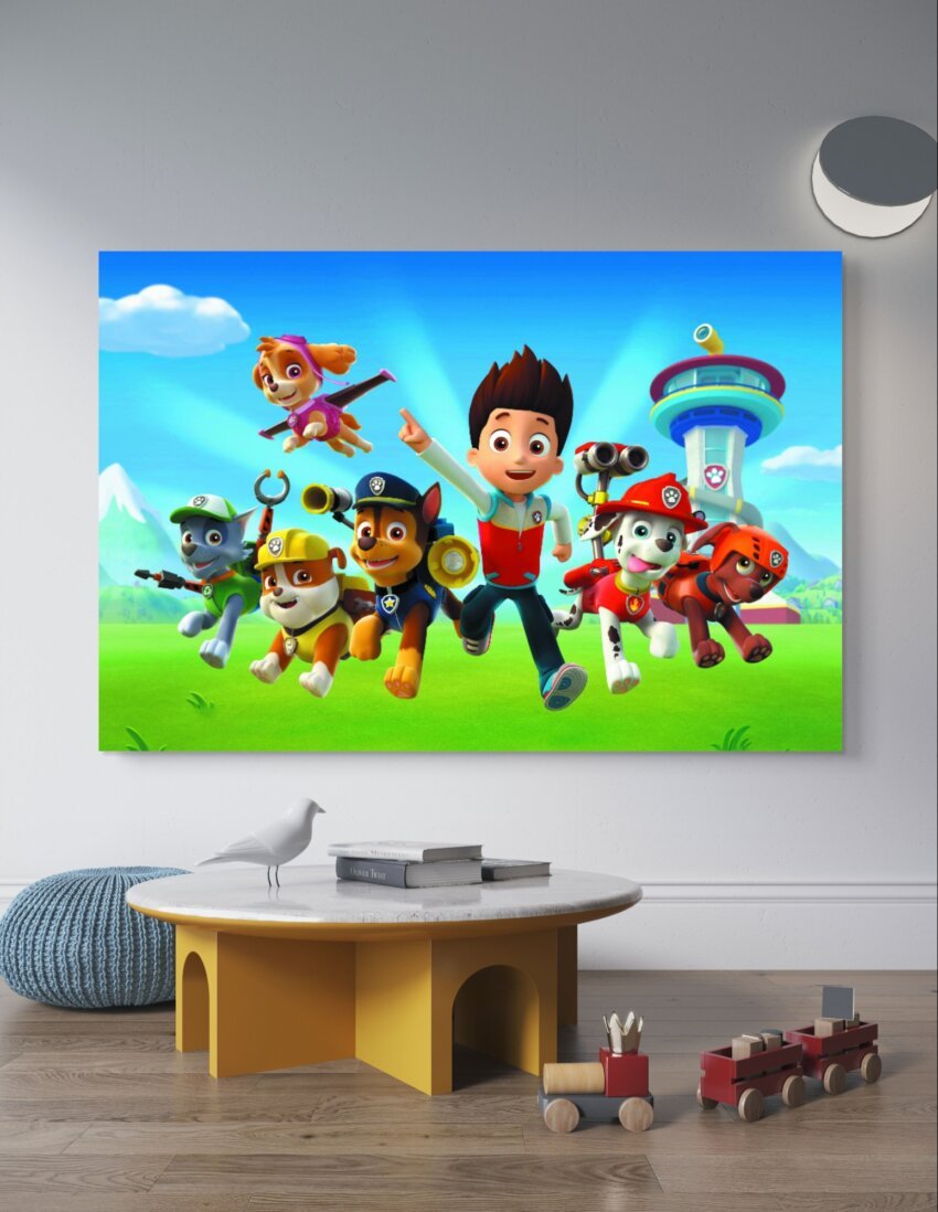 Paw Patrol Pups on a Mission Wall Canvas - Image 2