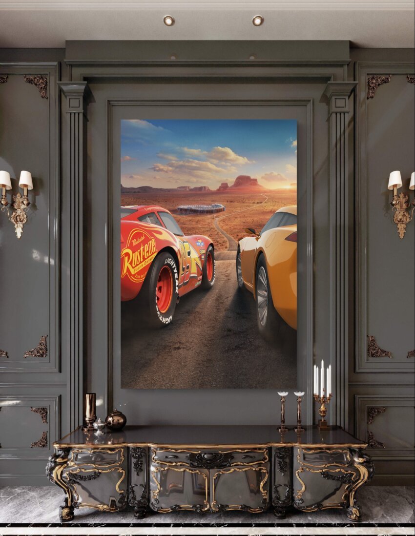 Sunset Riders in the Desert Wallpaper Mural - Image 2