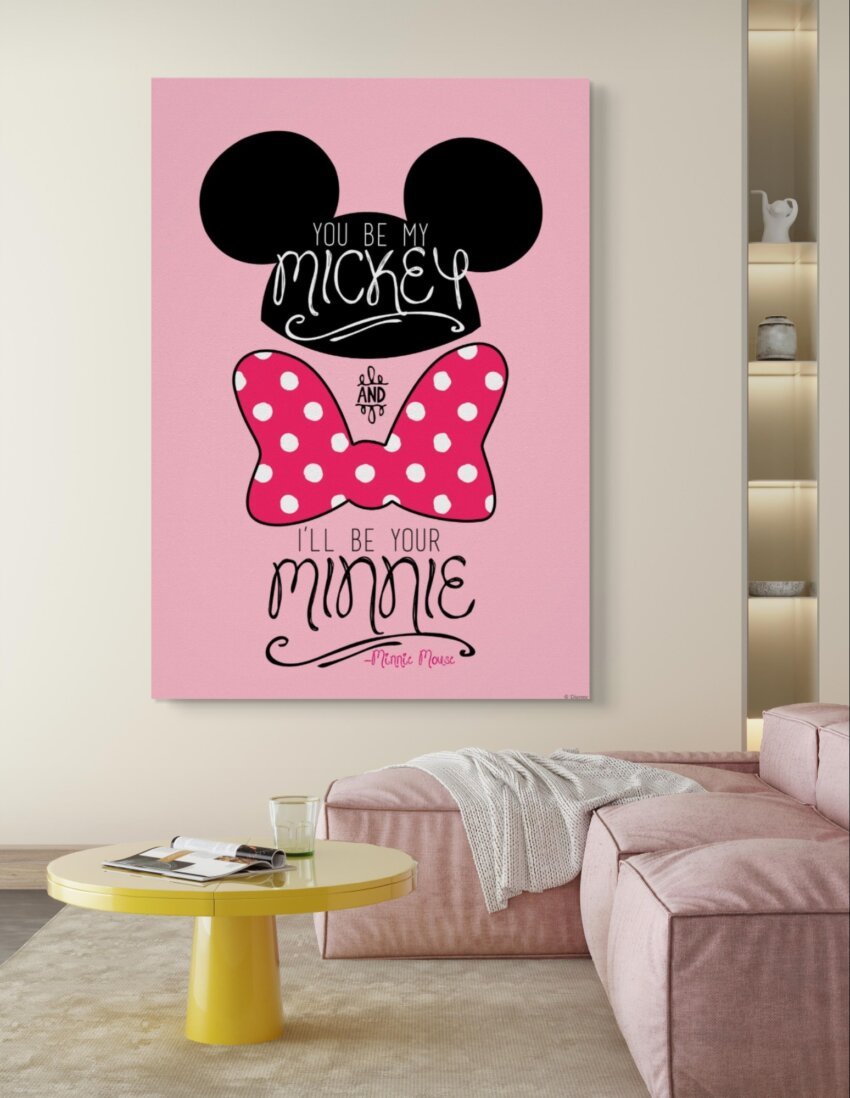 Mickey and Minnie’s Sweet Bond Wallpaper Mural - Image 2