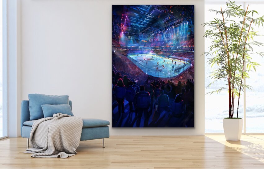 Ice Hockey Wallpaper Mural - Image 3