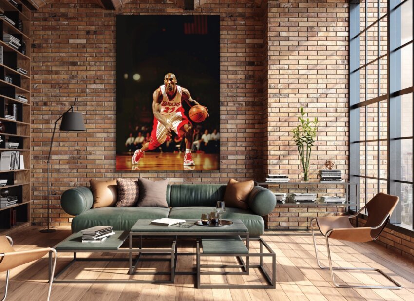 Kobe's Game-Time Focus Wall Poster - Image 2