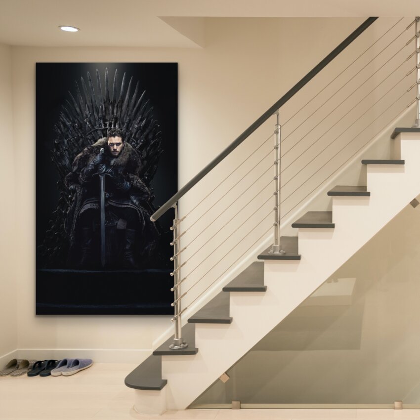 Jon Snow - Dark Majesty Wall Art Hanging - Image 2