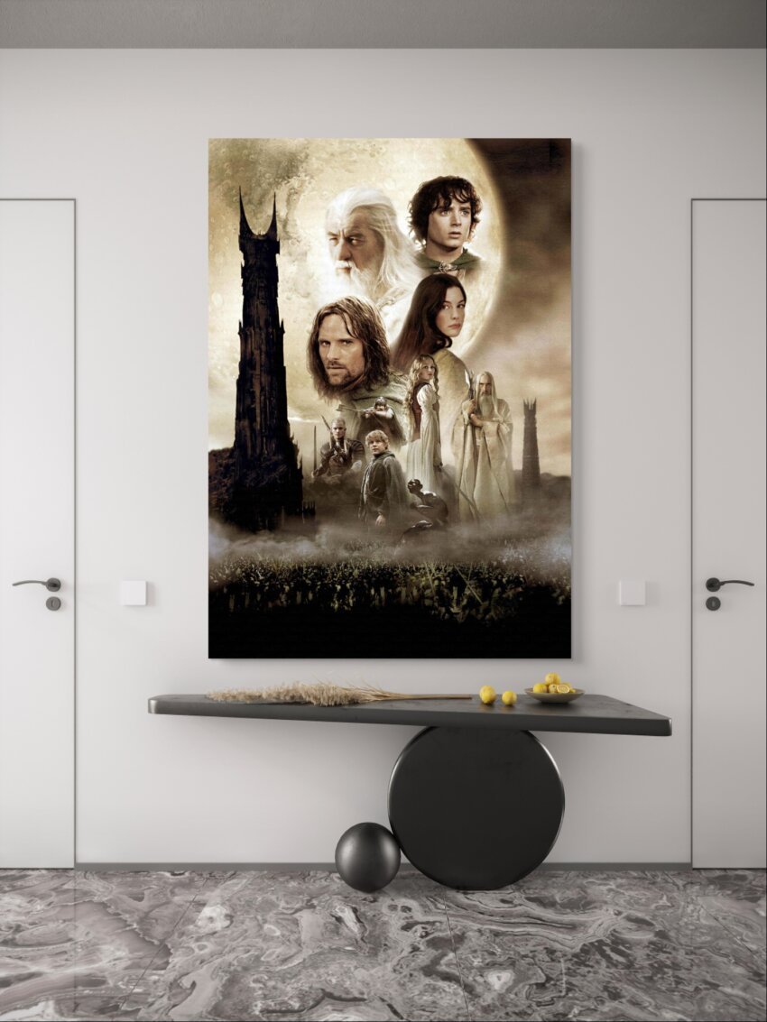 Lord of the Rings Fellowship Poster Wall Mural - Image 3