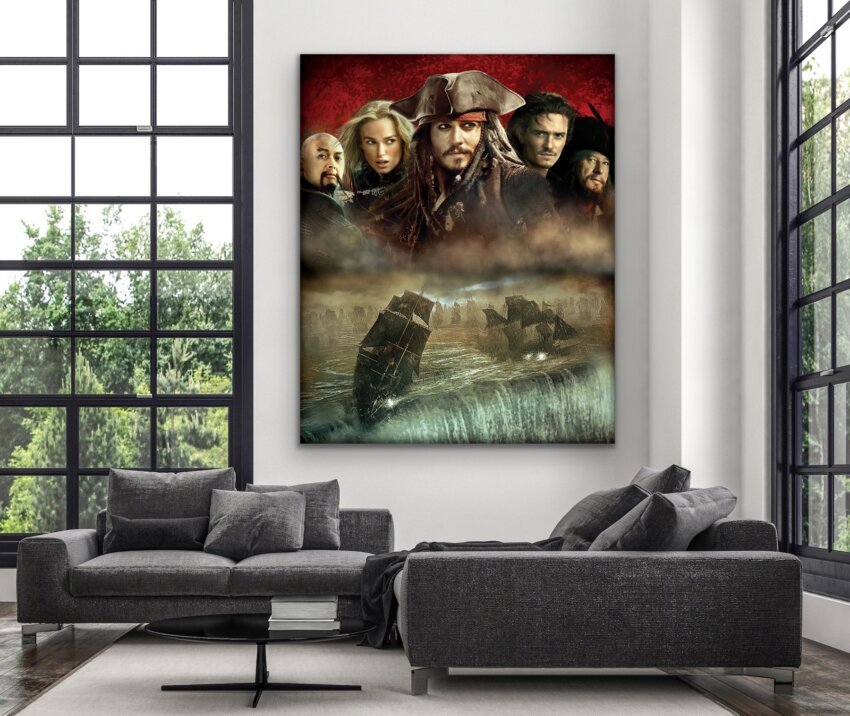 Pirates Crew Red Sea Adventure Wall Art Print - Image 3