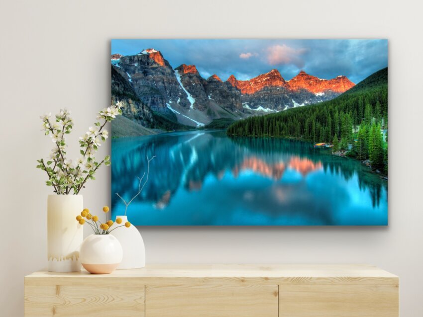 Mountain Reflection Wall Mural - Image 2