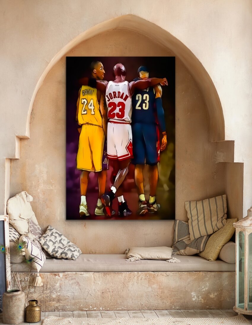 Basketball Legends United Wall Art Theme - Image 2