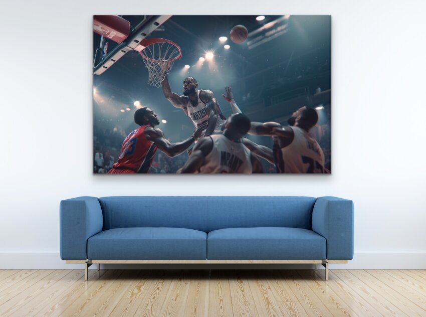Power Play Basketball Wall Art Theme - Image 3