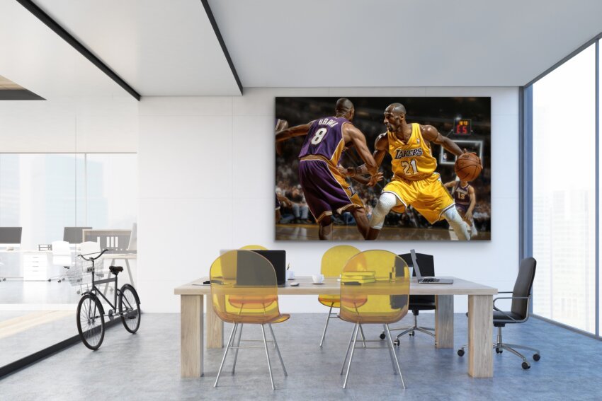 Lakers Showdown Wall Art Hanging - Image 2