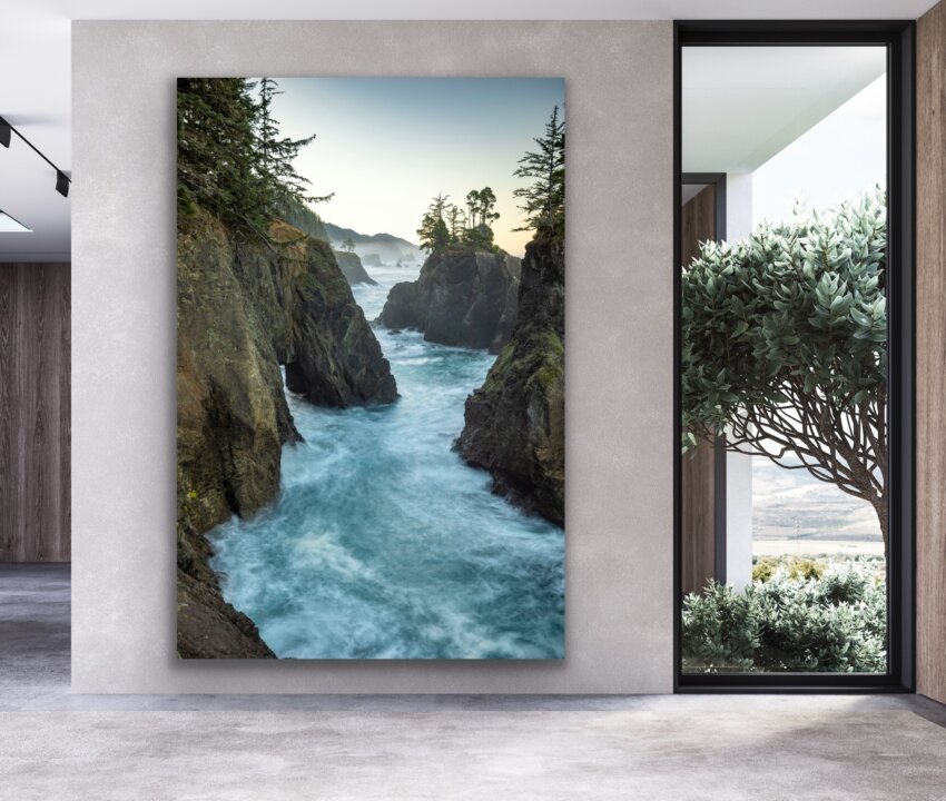 Rocky Waters Wall Art Print - Image 2