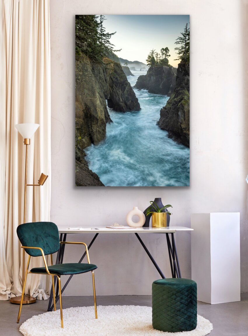 Rocky Waters Wall Art Print - Image 3