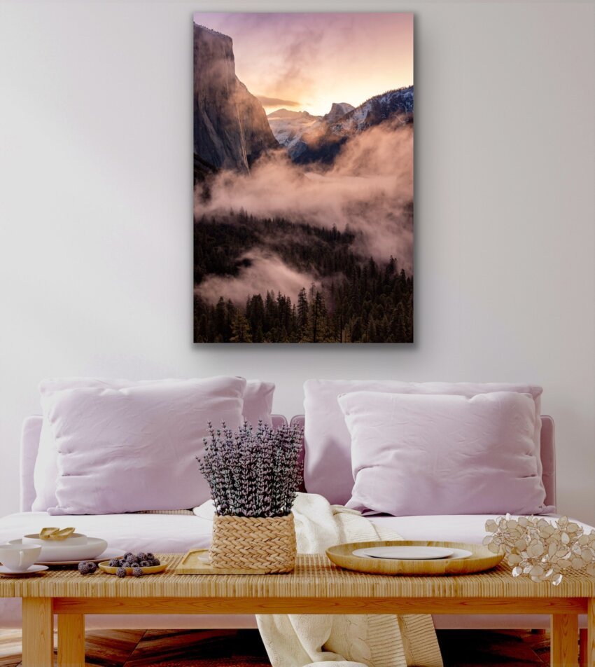 Misty Mountains Wallpaper Mural - Image 2