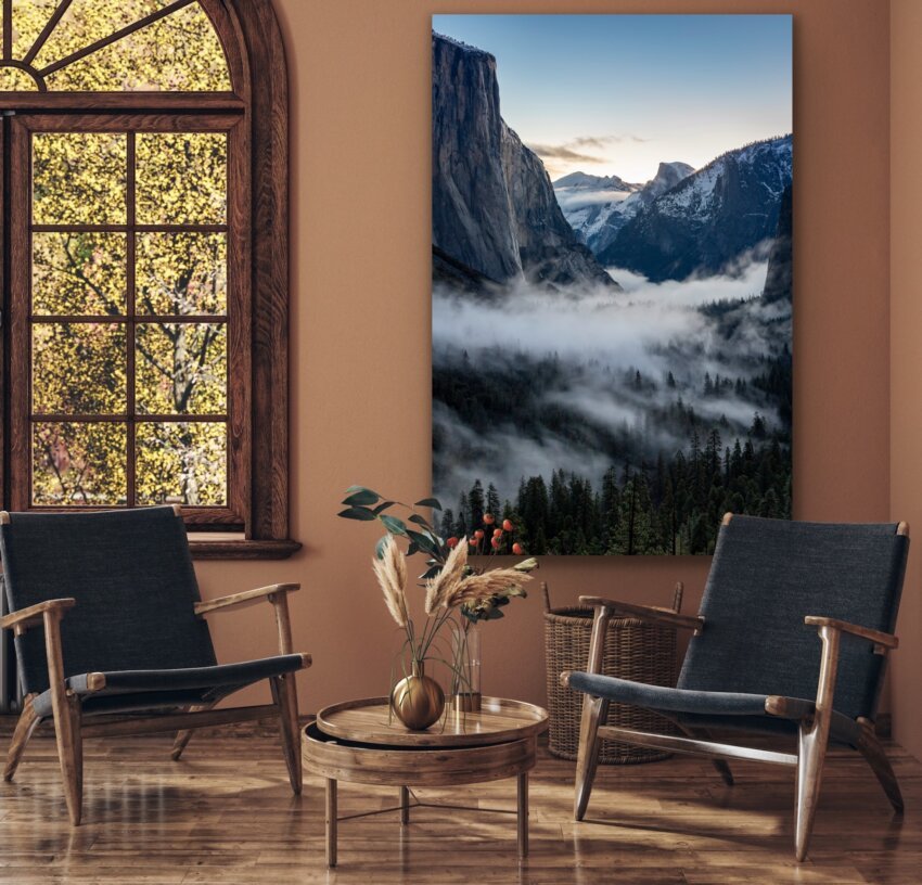 Misty Peaks Wall Mural - Image 2