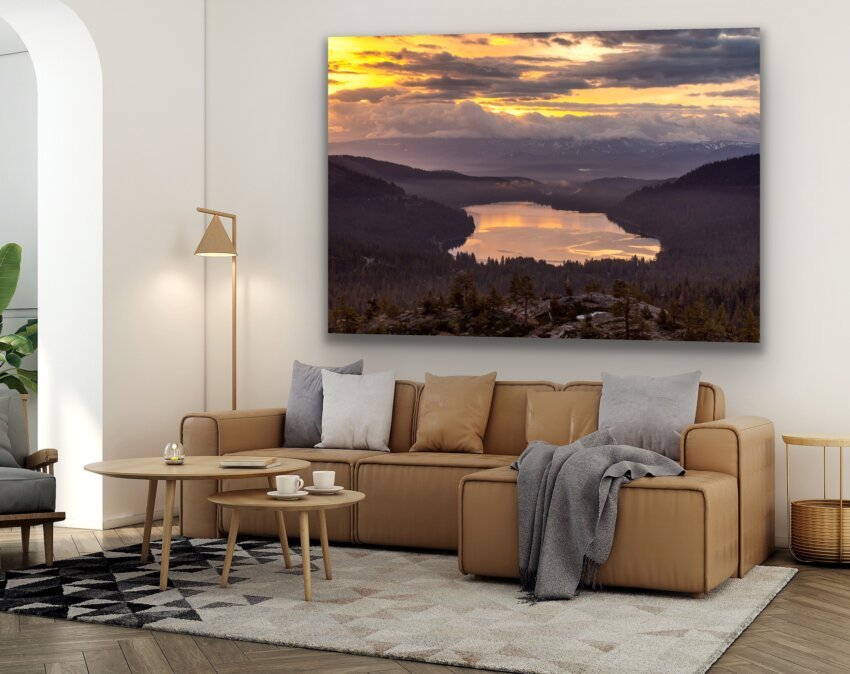 Golden Lake Wallpaper Mural - Image 2