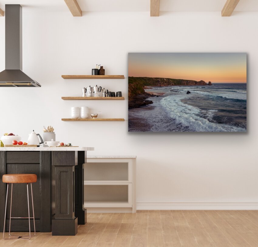 Sunset Waves Wallpaper Mural - Image 2