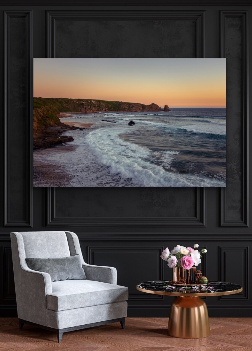 Sunset Waves Wallpaper Mural - Image 3