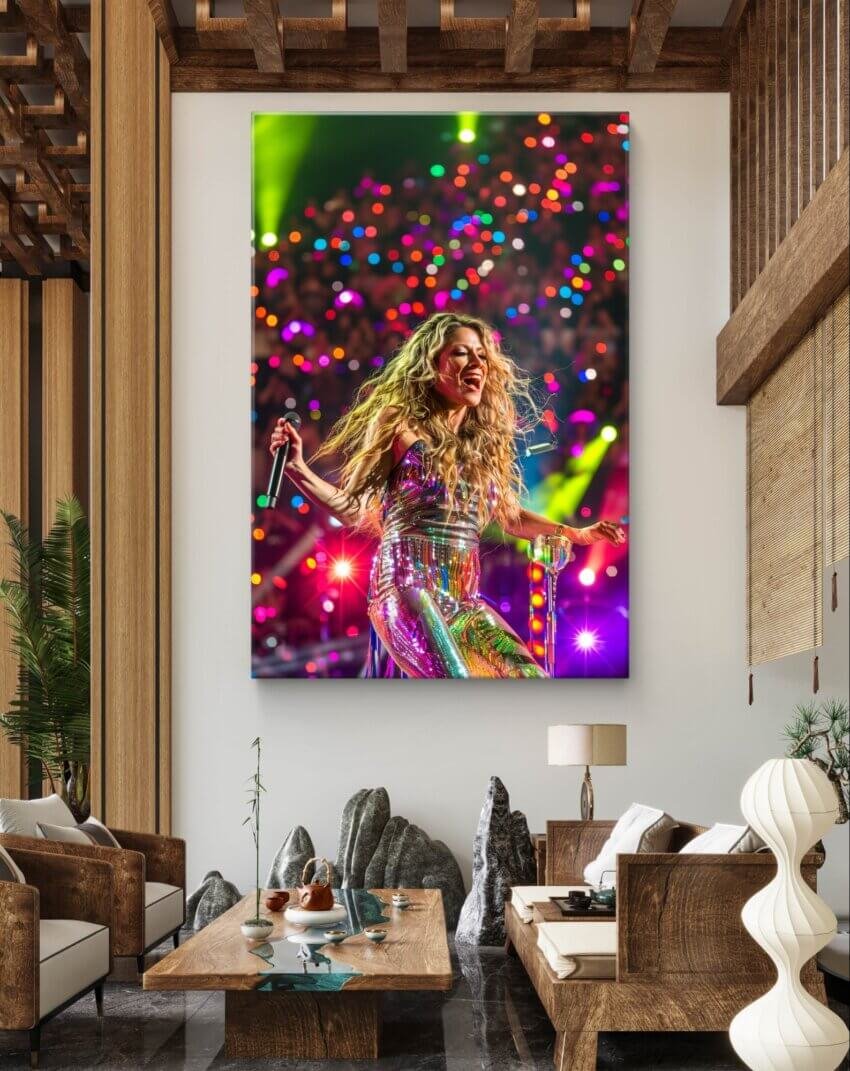 Shakira's Spark Wall Art Hanging - Image 3