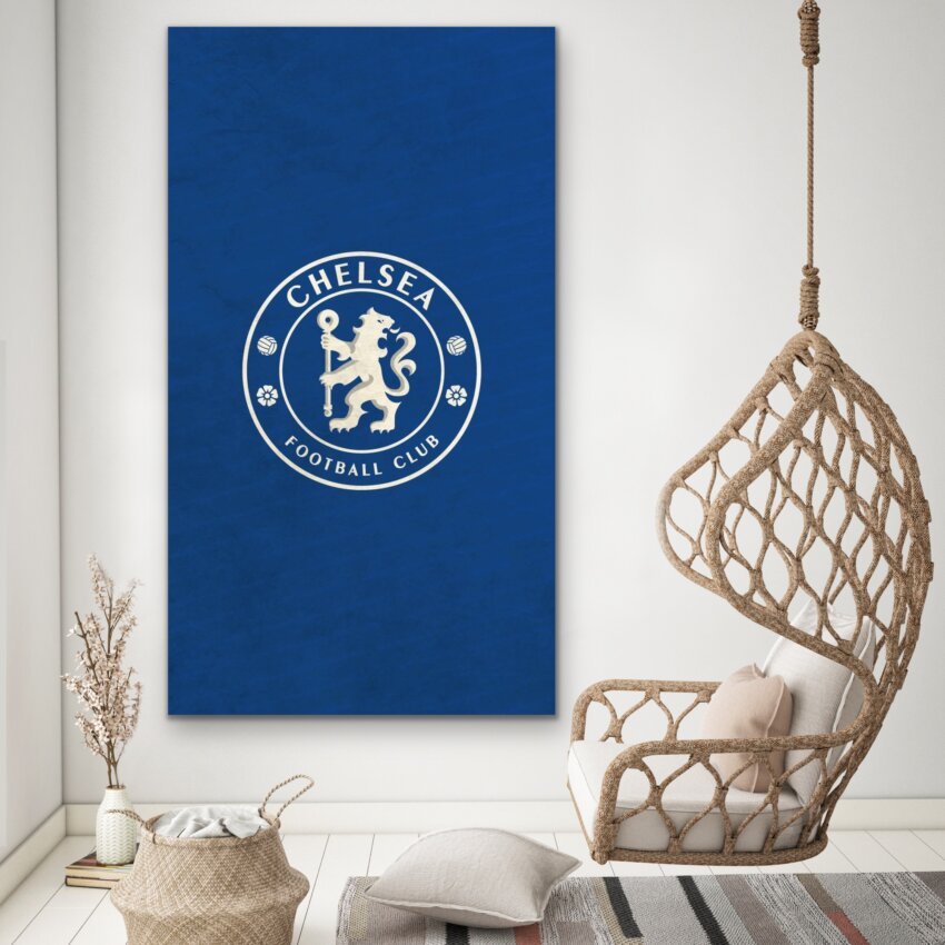 Chelsea FC Emblem Wallpaper Mural - Image 3
