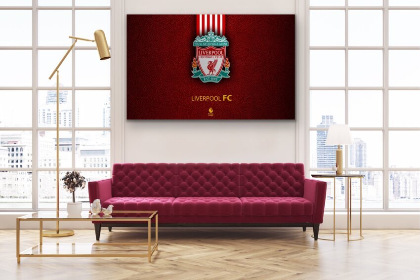 Elegant Liverpool Emblem Wall Art Theme - Image 3