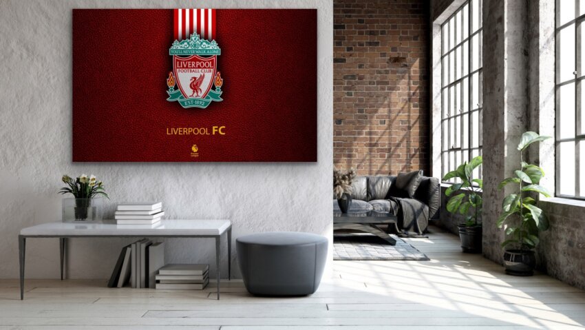 Elegant Liverpool Emblem Wall Art Theme - Image 2