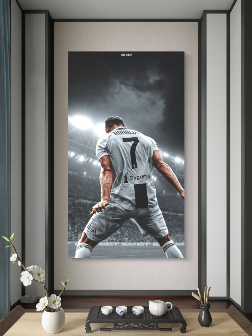 Triumphant Ronaldo Wallpaper Mural - Image 3