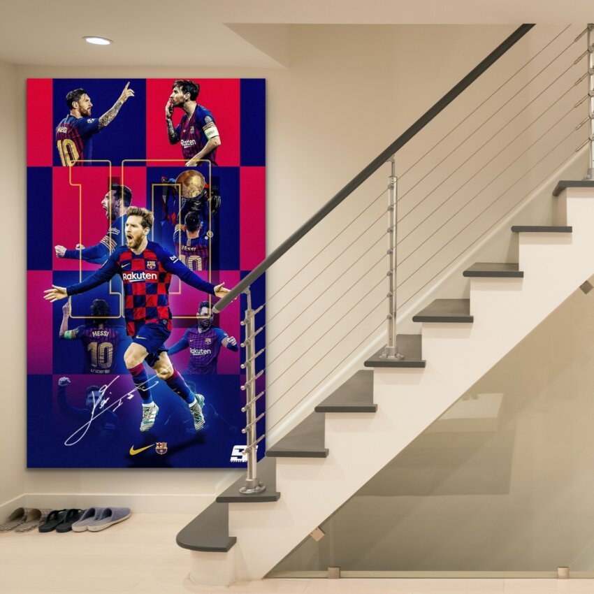 Legendary Messi Moments Wall Art Print - Image 2