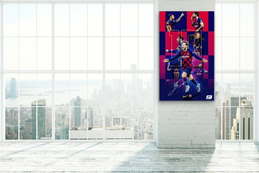 Legendary Messi Moments Wall Art Print - Image 3