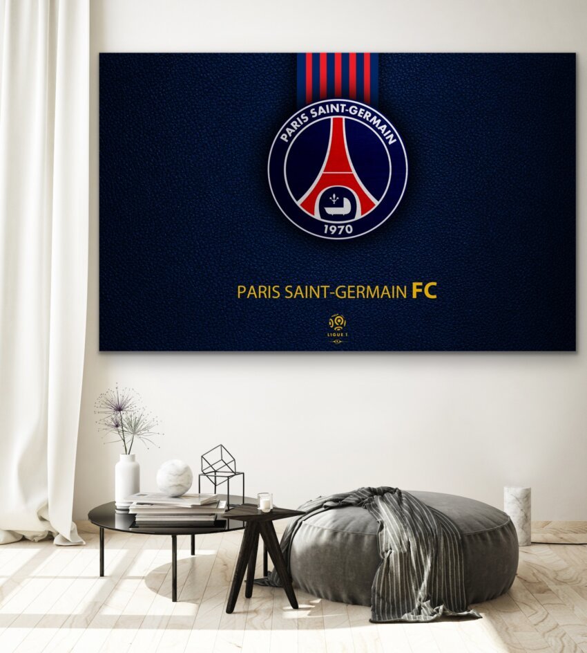 Elegant PSG Crest Wall Art Hanging - Image 2