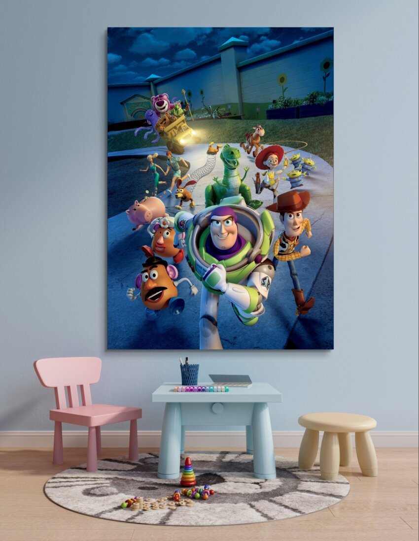 Vibrant Toy Team's Night Quest Wall Canvas - Image 3
