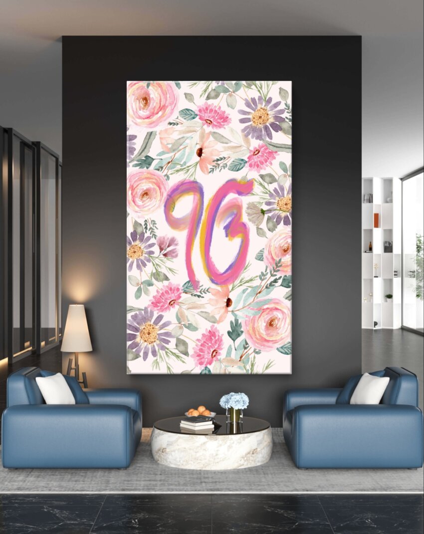 Colorful Unity: The Joyful Beauty of Ik Onkar Wall Poster - Image 2